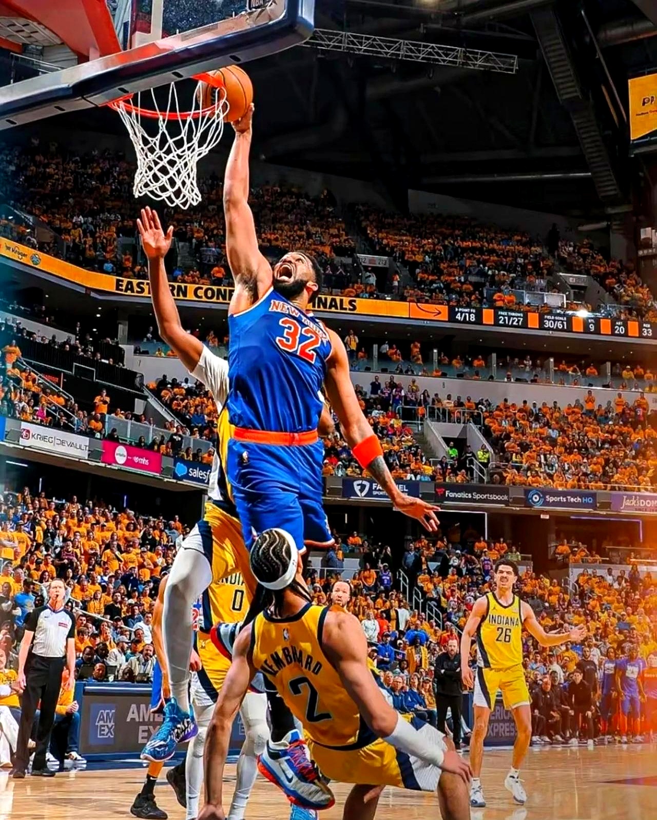 尼克斯遭逆转惨败，连败四场